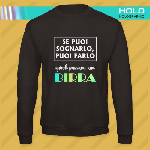 Felpa Birra Unisex