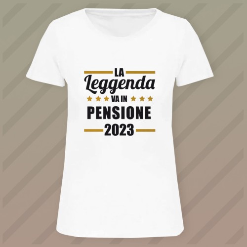 Maglietta Leggenda in Pensione