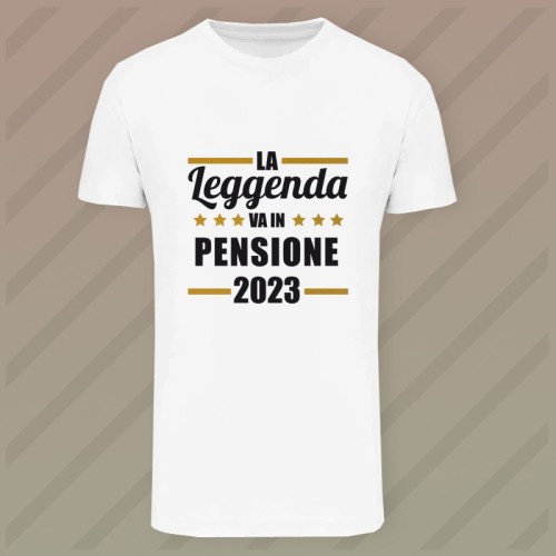 Maglietta Leggenda in Pensione