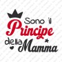 Maglietta Principe della Mamma Manica Corta