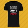 Maglietta Rubato Cuore Papà